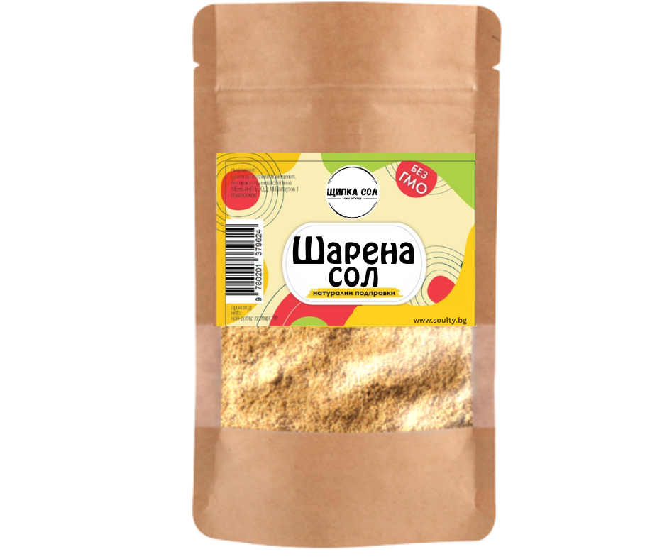българска натурална подправка шарена сол 