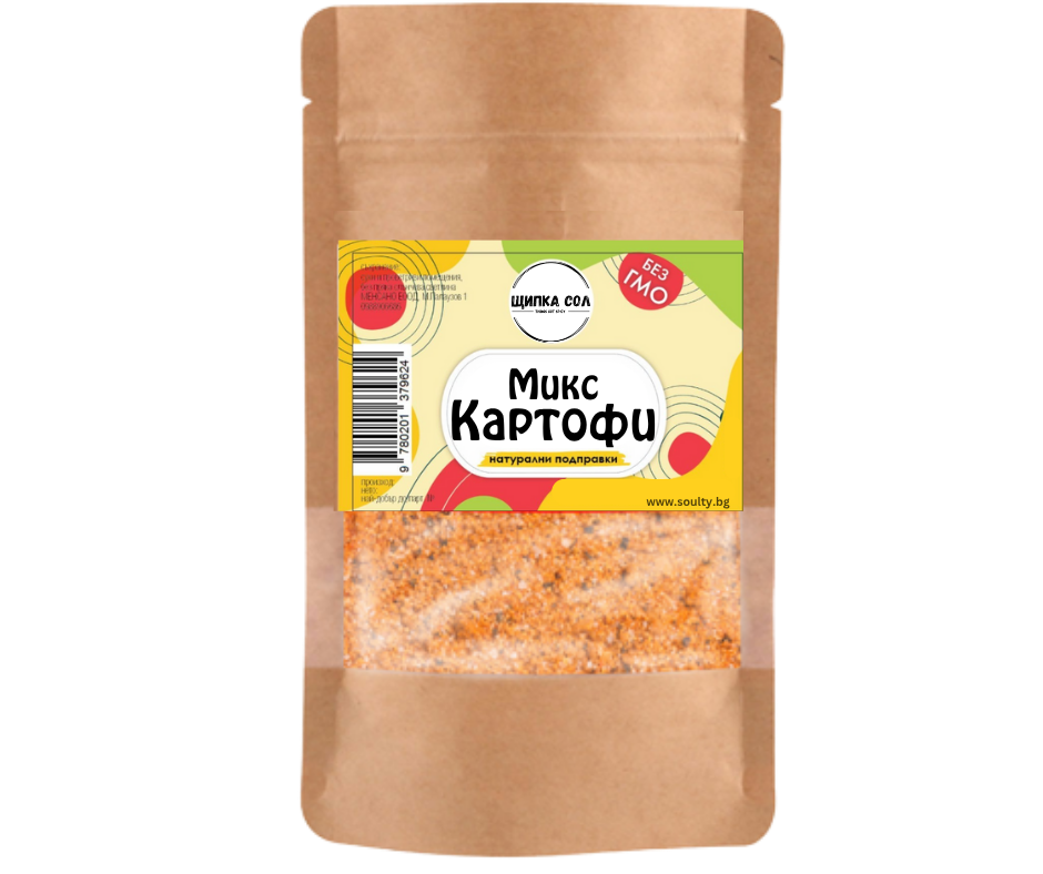 подправка за картофи голяма разфасовка от щипка сол